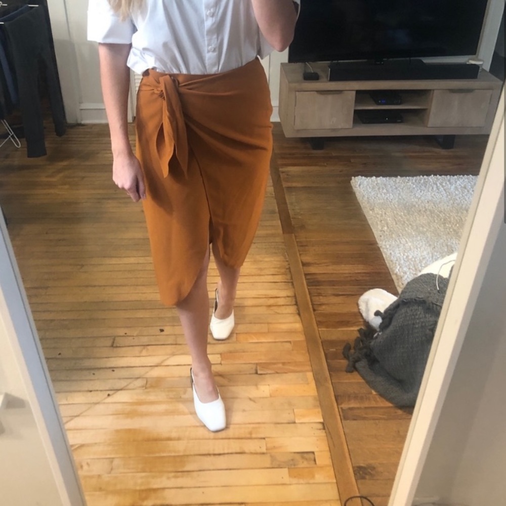 And Other Stories Midi Wrap Skirt